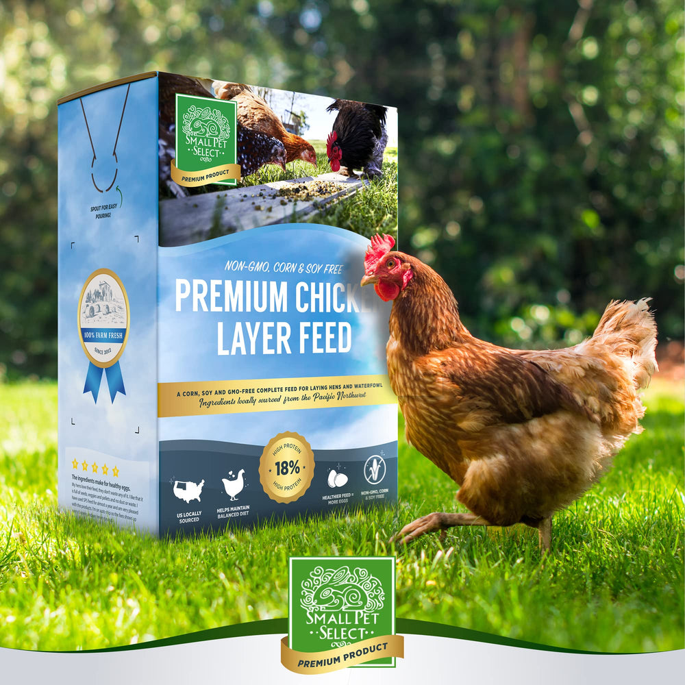 Pellet mix featuring sunflower, pumpkin, and flax seeds from Small Pet Select