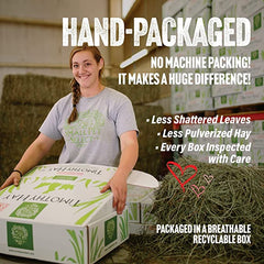 Small Pet Select fresh-from-the-farm delivery brings premium Timothy hay to your door.