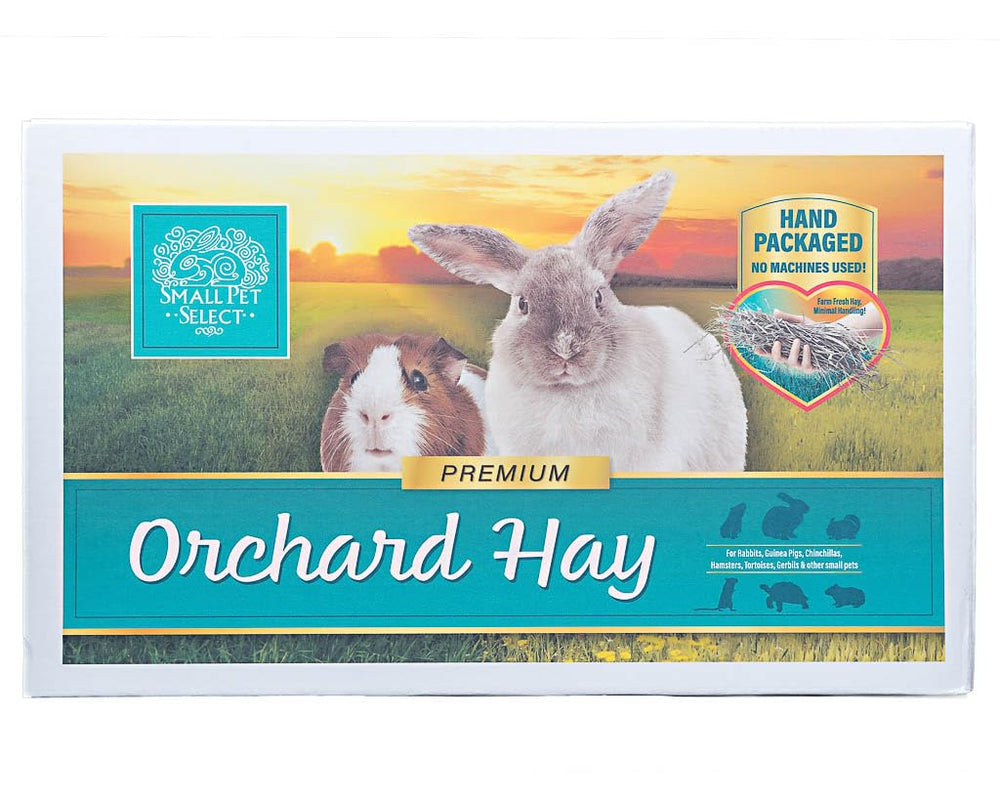 Small Pet Select hand-selected hay, premium freshness in every batch.