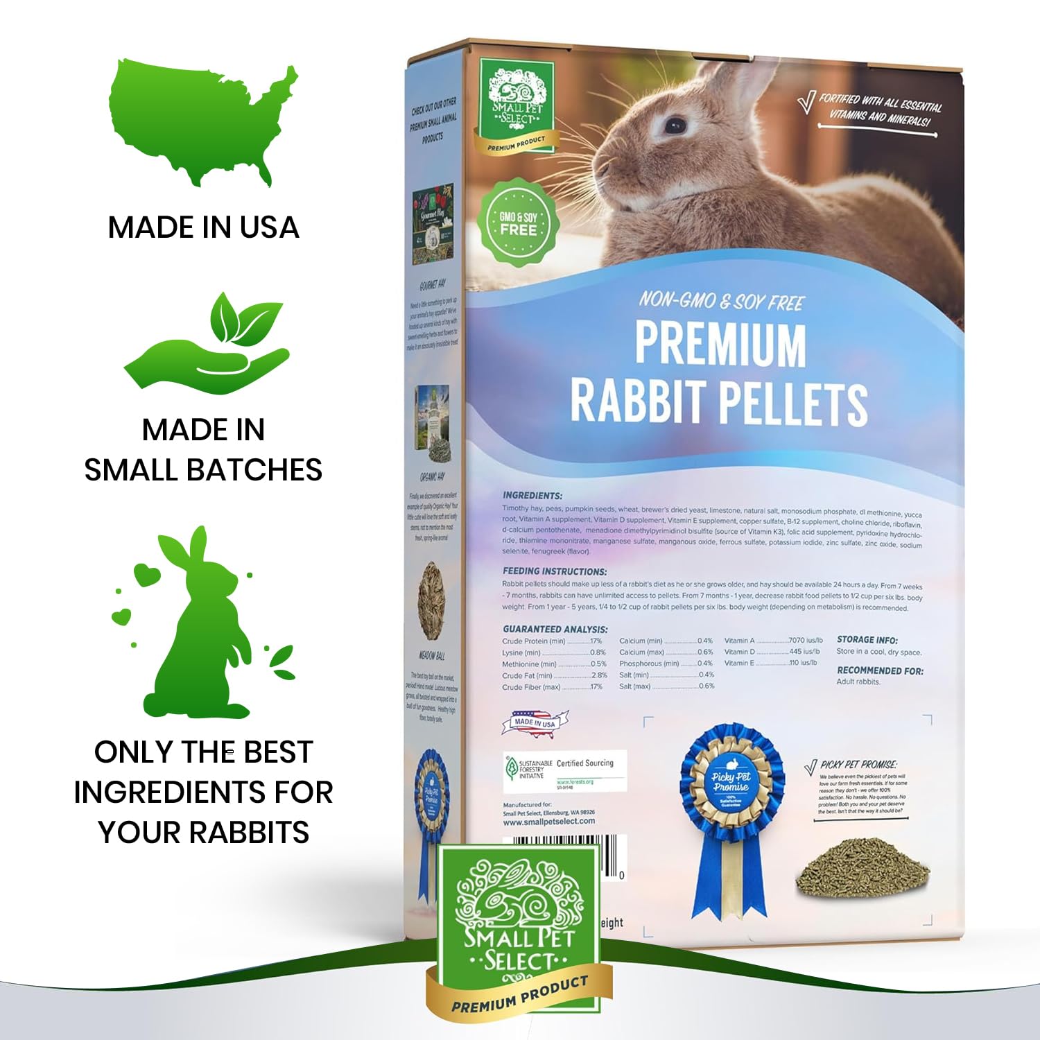 Small Pet Select Pacific Northwest ingredients highlight local quality and freshness