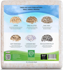 Close-up of Small Pet Select soft, absorbent bedding highlighting gentle comfort.
