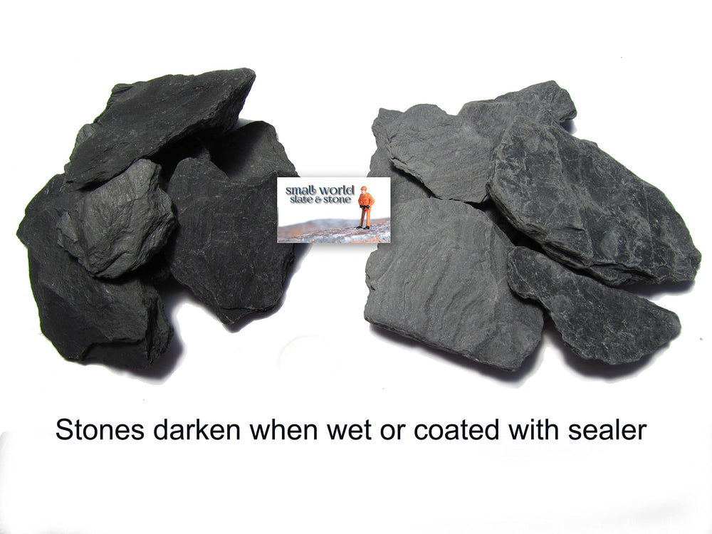 Small World Slate & Stone aquascape walls create layered depth in tanks.