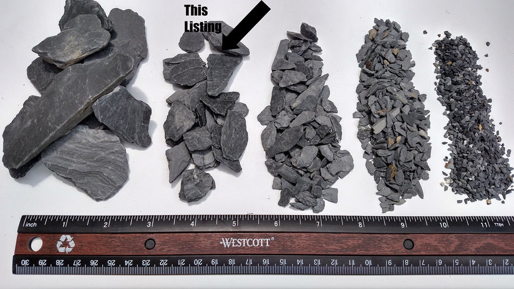 Small World Slate & Stone natural slate for bonsai ground cover and decor.