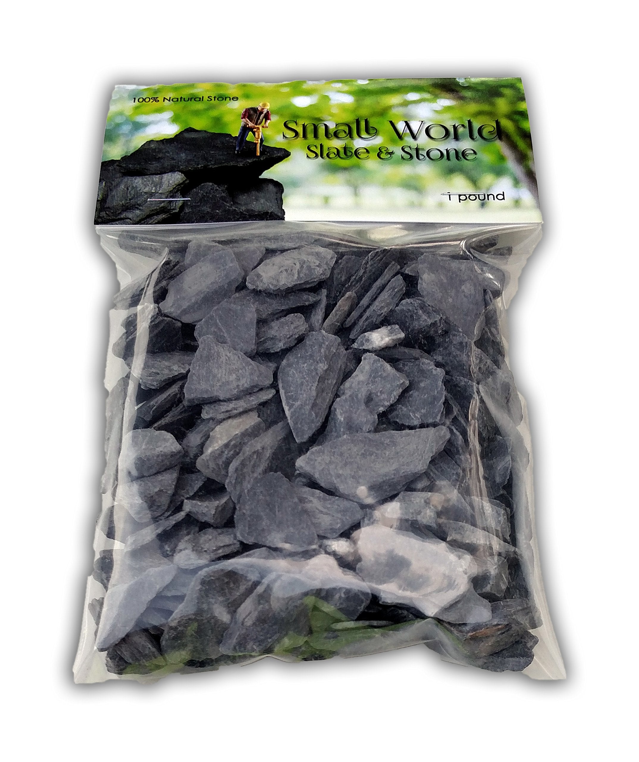 Small World Slate & Stone natural grey stones for dioramas and wargaming scenery.