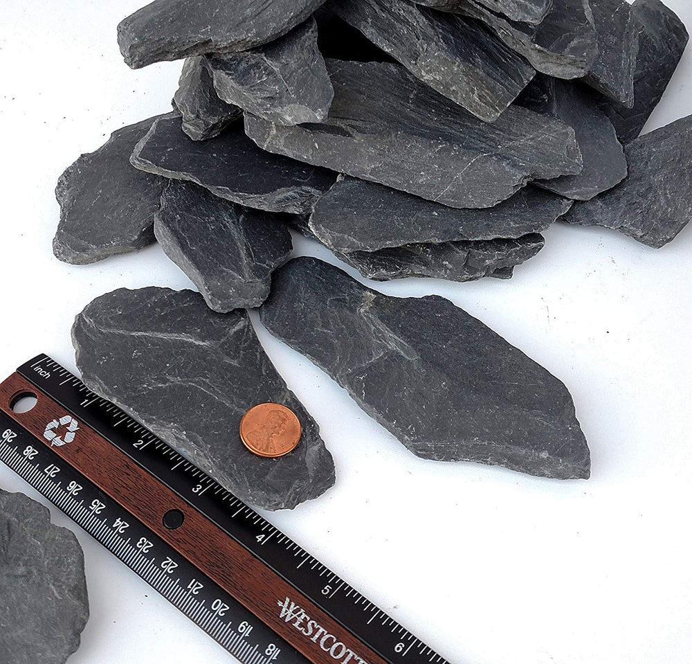 Small World Slate & Stone terrarium rocks for terrariums and vivariums elevating basking spots.