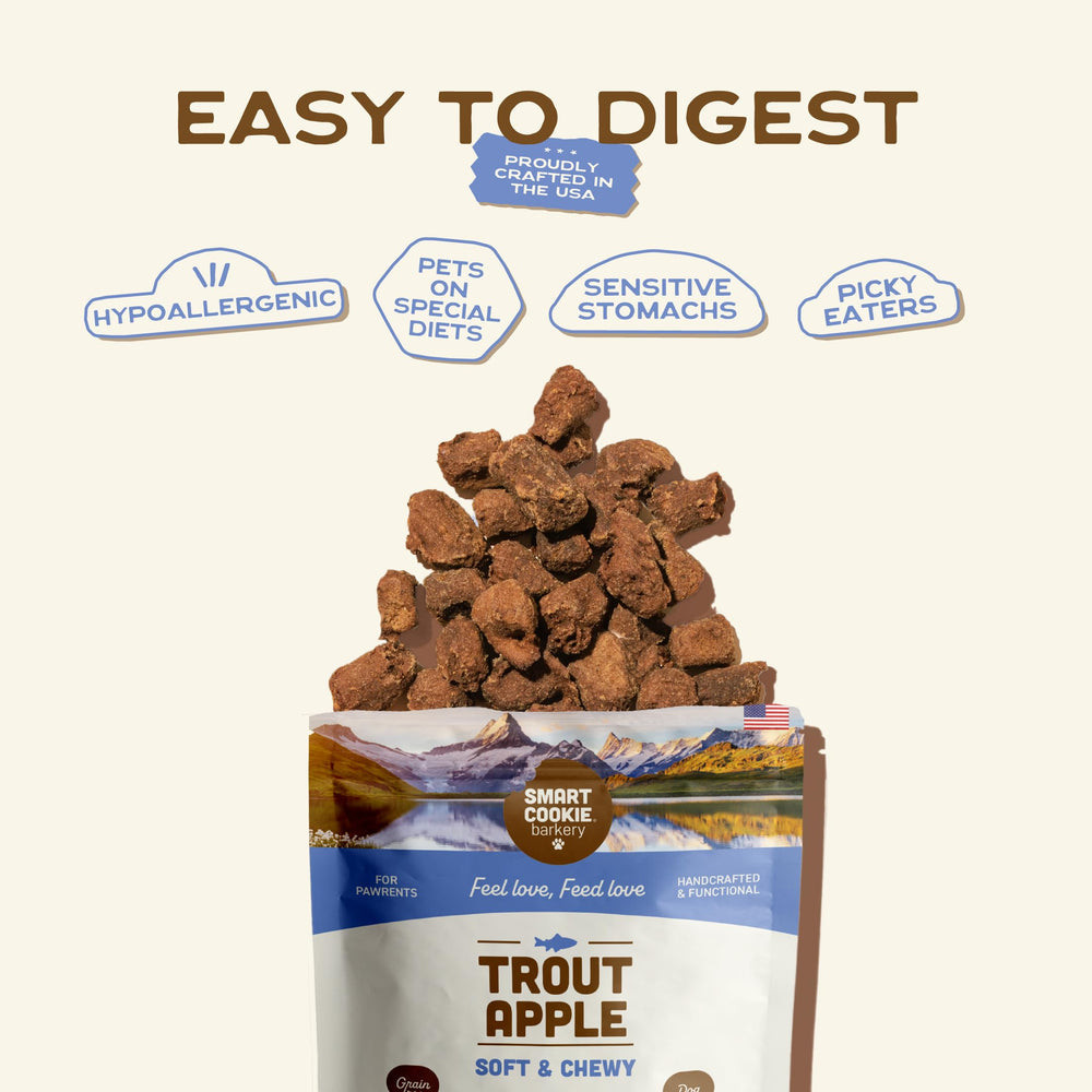 Smart Cookie rabbit and pumpkin treats for daily snacks.