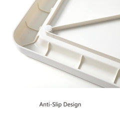 Smart Paws grey pet toilet tray, easy-clean mesh supports quick washing.