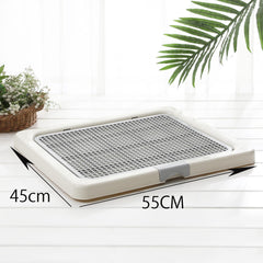 Smart Paws mesh plate close-up with 1.5 cm clearance keeps paws dry