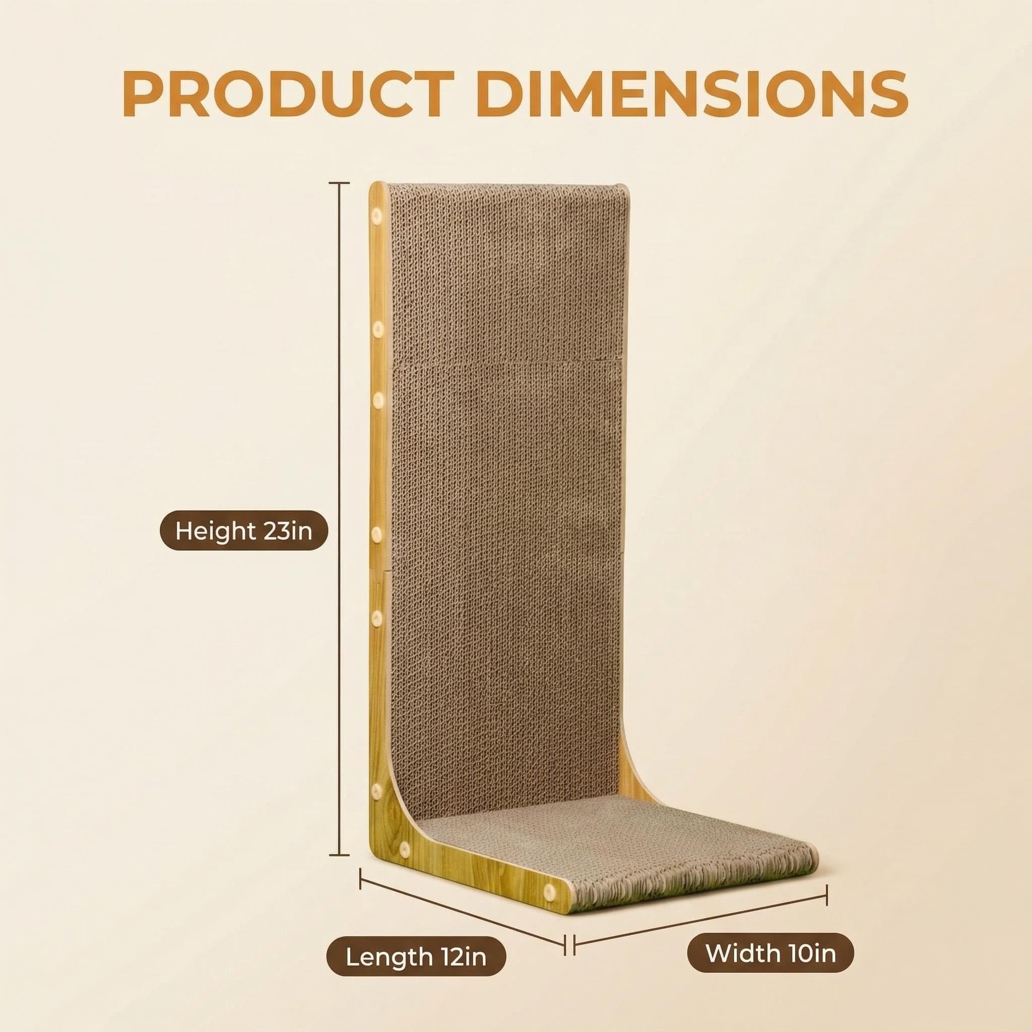 SMARTBEAN high-density cardboard with reinforced frame stands up to busy households