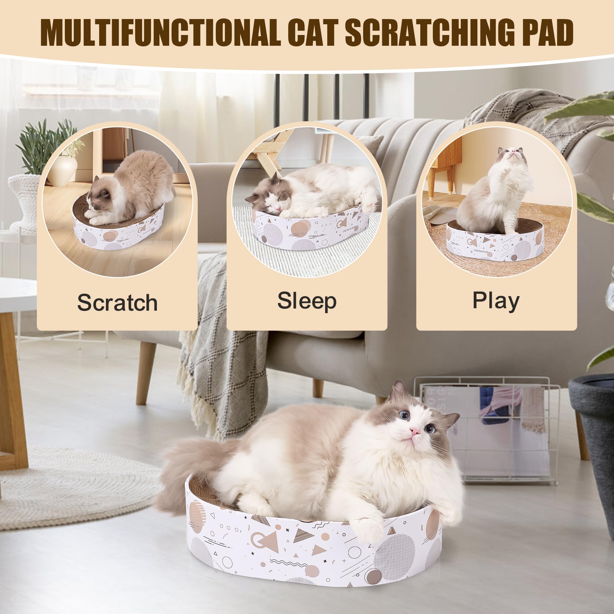 SMARTBEAN multifunctional-surface provides a nap spot and scratching.
