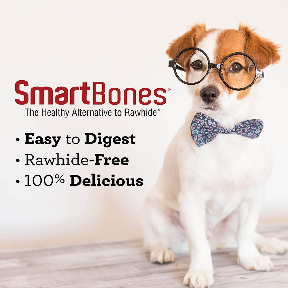 SmartBones chew reward for dogs during playtime or training.