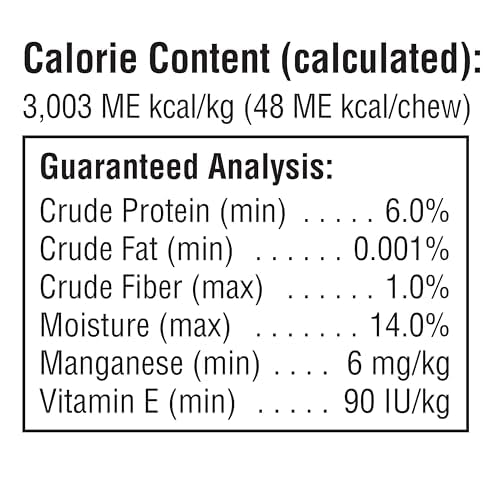 SmartBones label highlights ingredients and product purpose for informed choices.