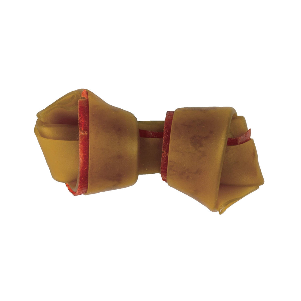 SmartBones Peanut Butter Mini Chews dog chewing scene illustrating a wholesome chew option.