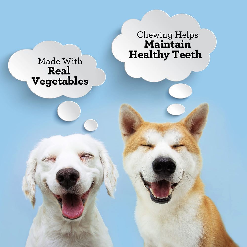 SmartBones rawhide-free chews closeup highlighting digestion-friendly design.