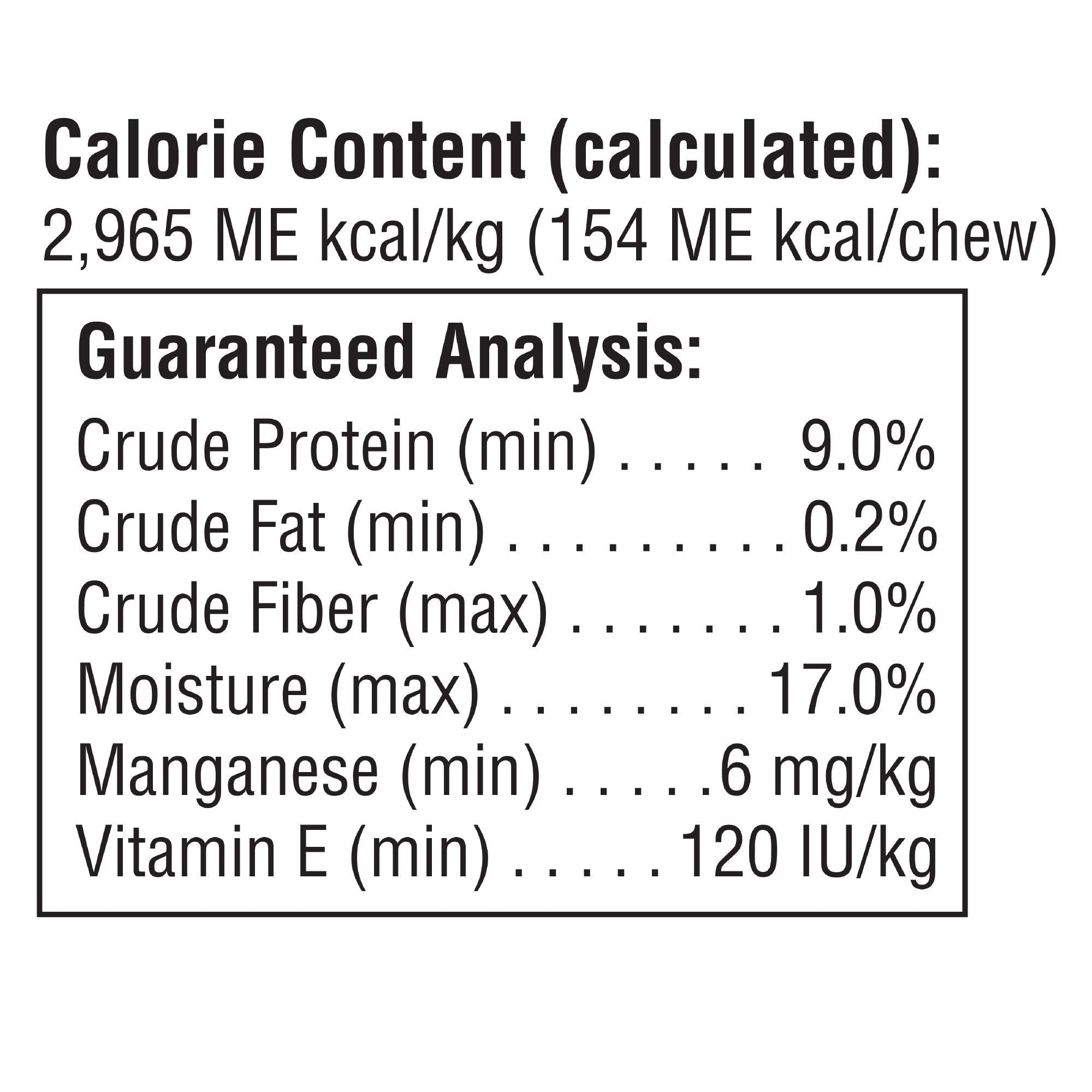 Chews in a bowl for a snack-ready routine.