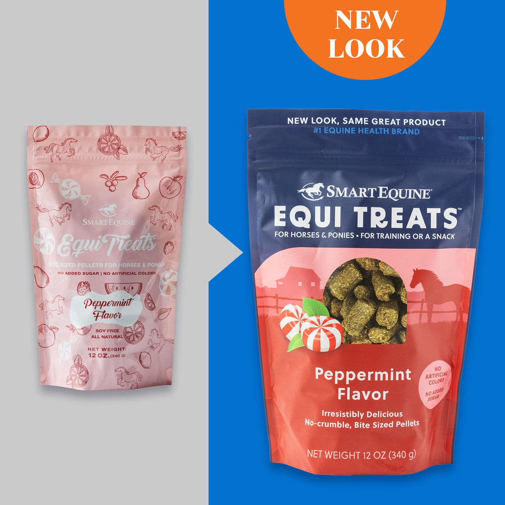 SmartEquine Equi Treats apple pie flavor presented as a treat.