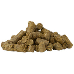 SmartEquine Equi Treats ingredients image featuring timothy grass and sunflower meal.