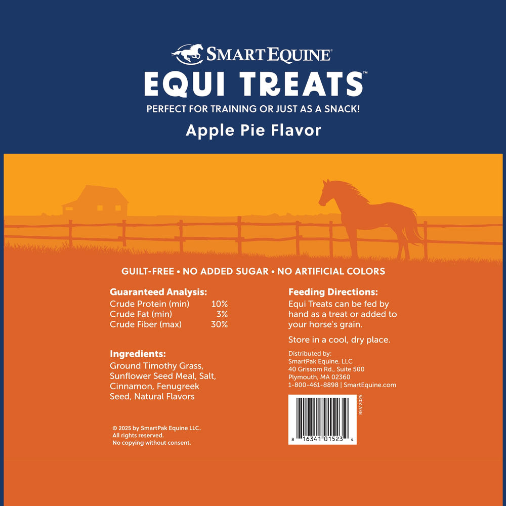 SmartEquine Equi Treats timothy-sunflower-base shown as nutritious horse snack