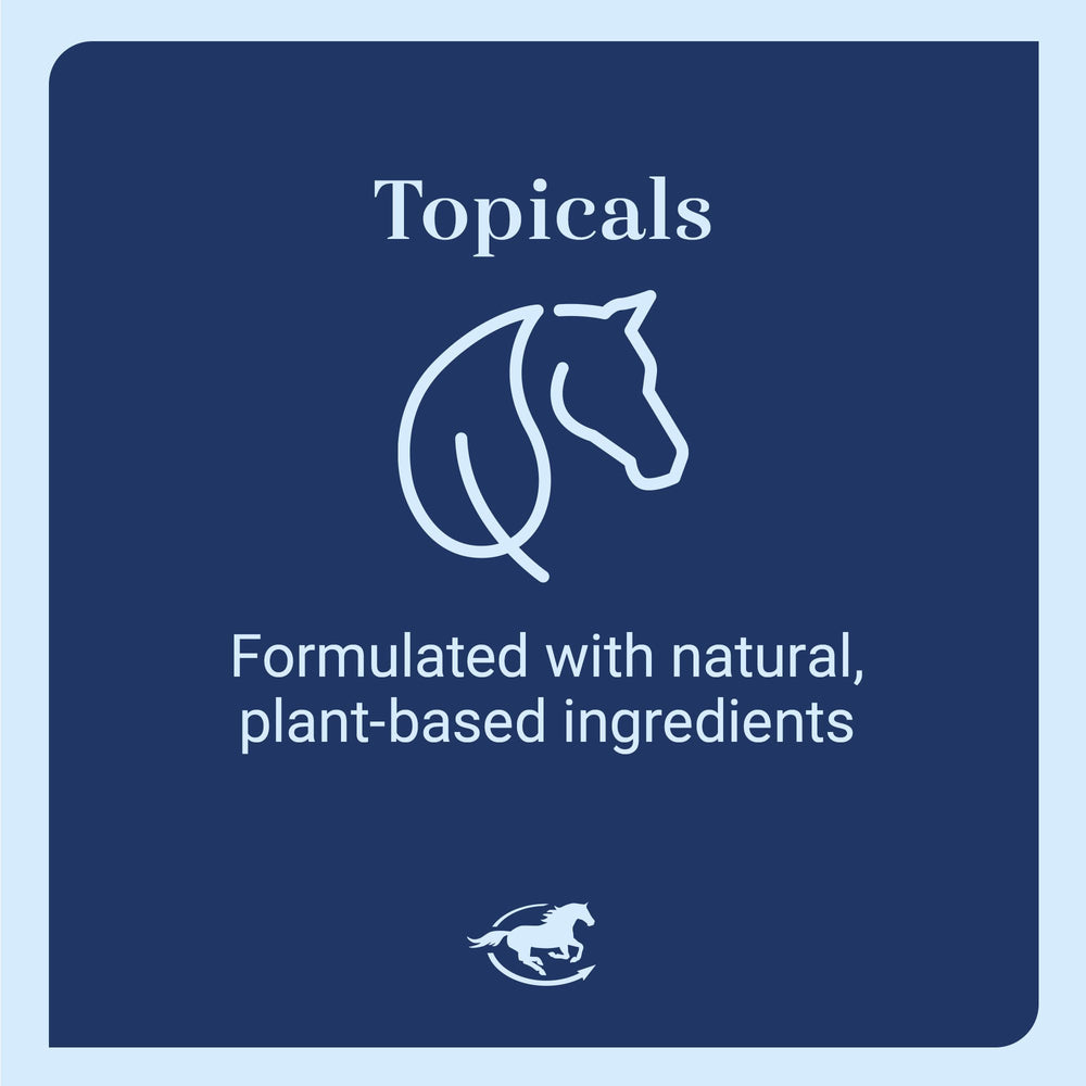 SmartEquine OutSmart Fly Spray herbal scent offers a pleasant rider experience.