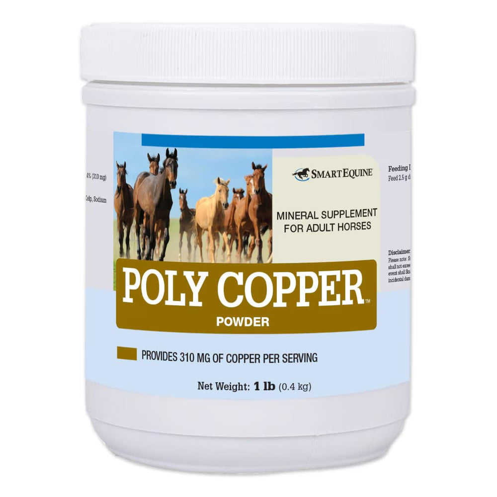 SmartEquine Poly Copper coat-skin benefits promote healthy shine and color