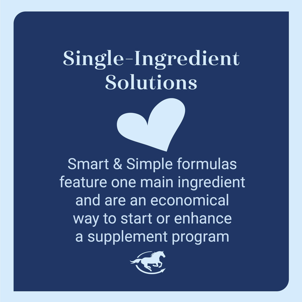 SmartEquine magnesium in feed mix blends with daily meals