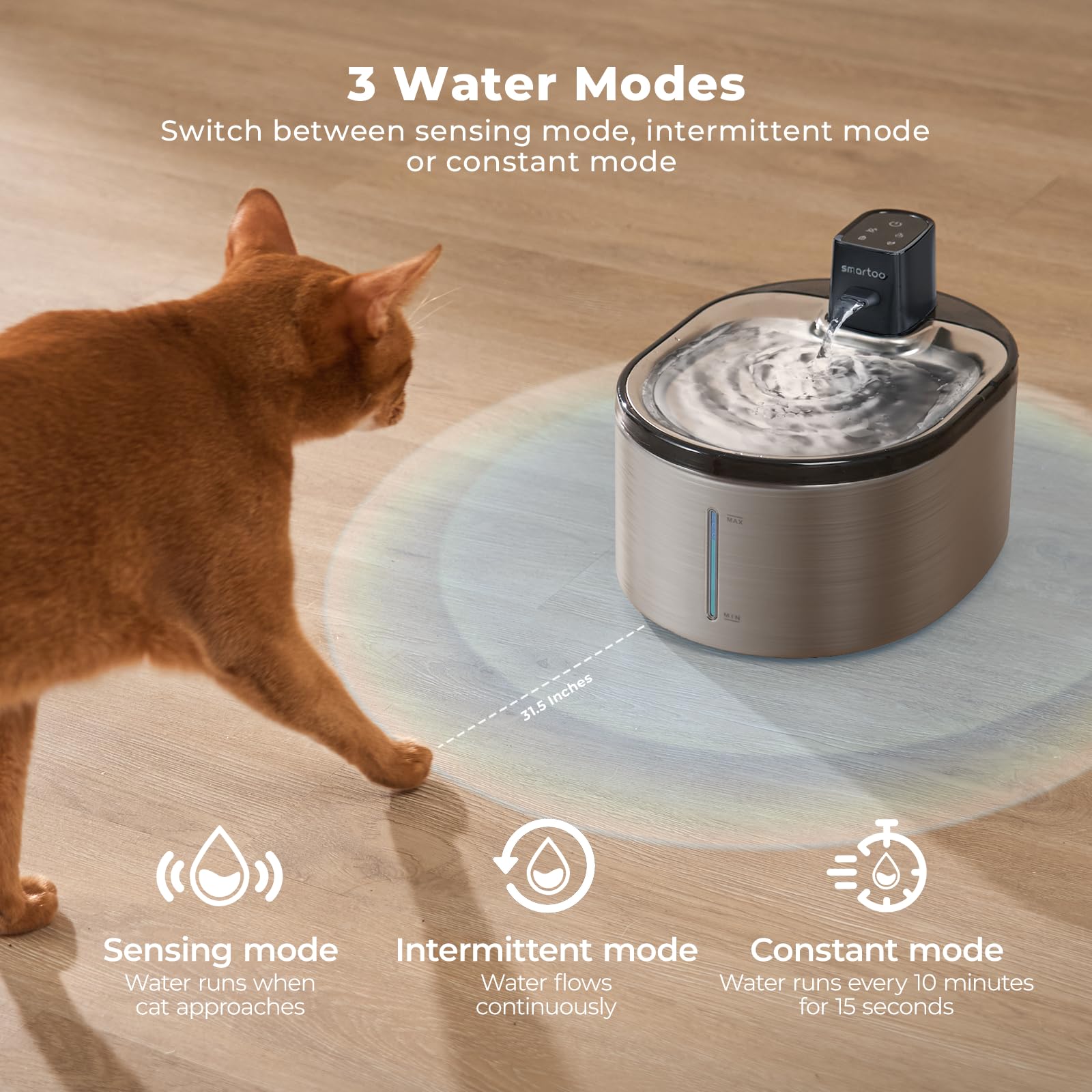 Smartoo battery-operated design enables cordless use anywhere