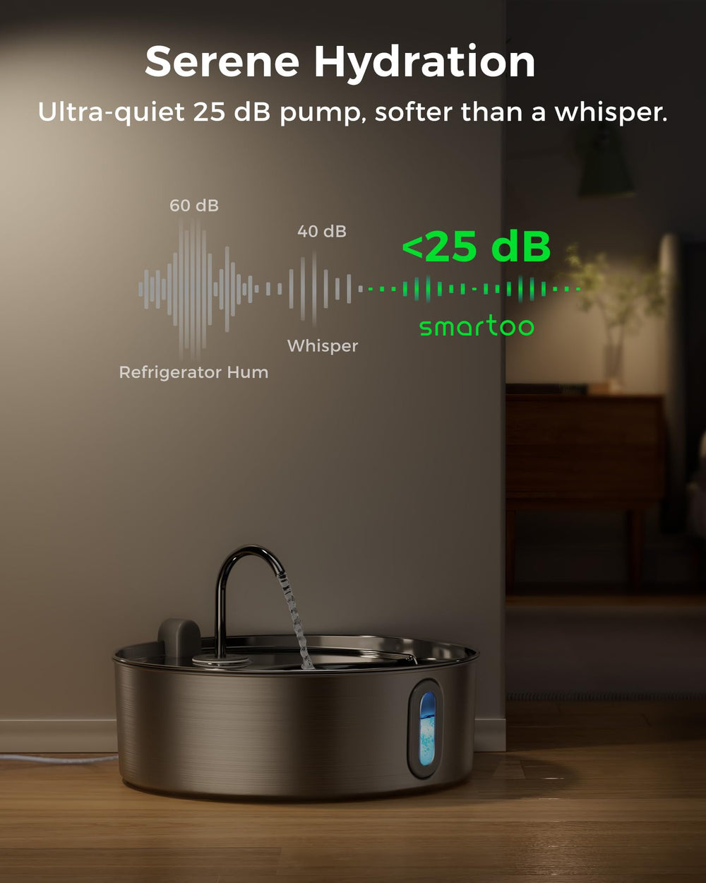 Smartoo easy-assembly design makes setup and cleaning quick.