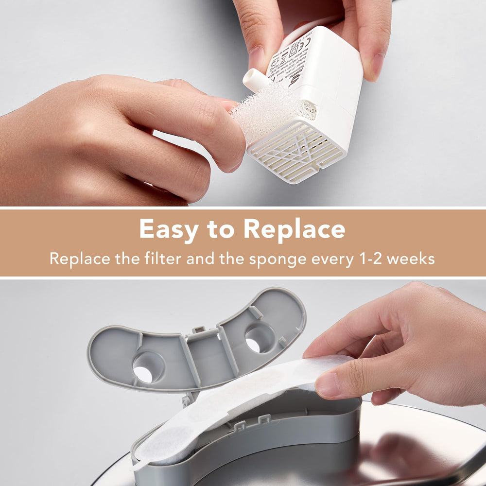Smartoo filter soaking before use ensures proper flow and filtration