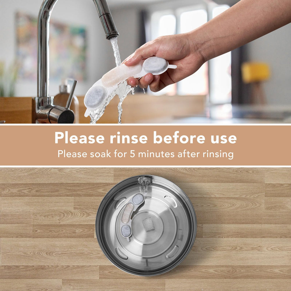 Smartoo pump holder secures the fountain during daily use