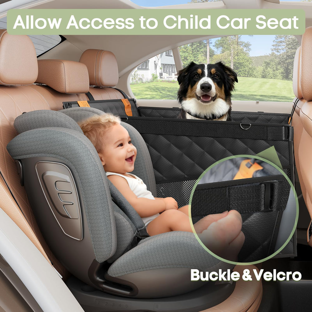 Smatto dog car seat uses heat sealed technology to prevent leaks.