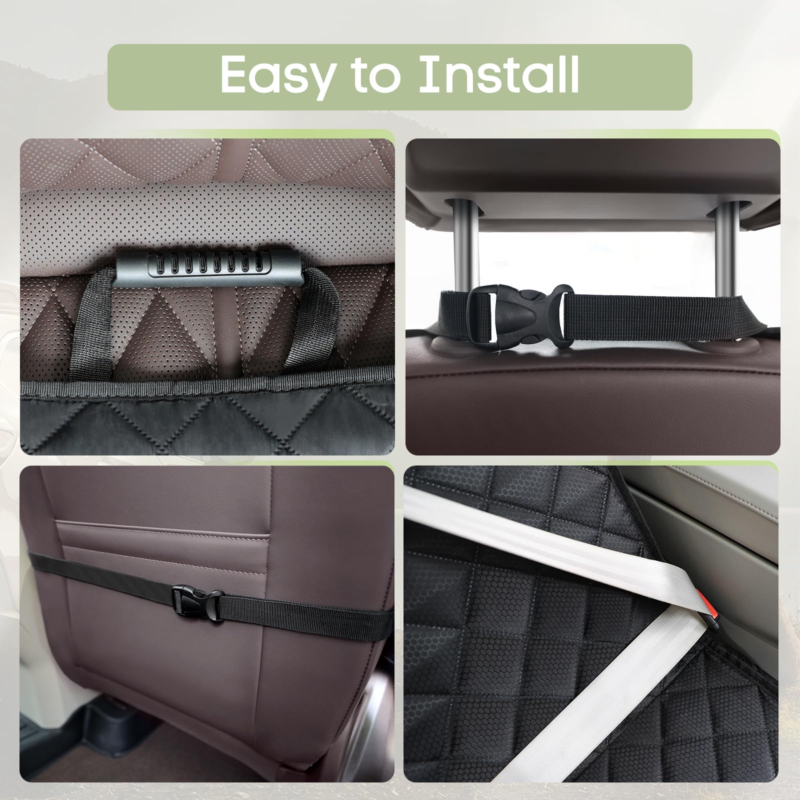 Smatto easy-clean design cleans with damp cloth or vacuum.
