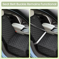 Smatto dog seat cover universal fit works across cars, trucks, and SUVs.