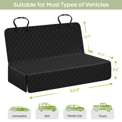 Smatto seat cover durable tear-resistant material preserves interior look