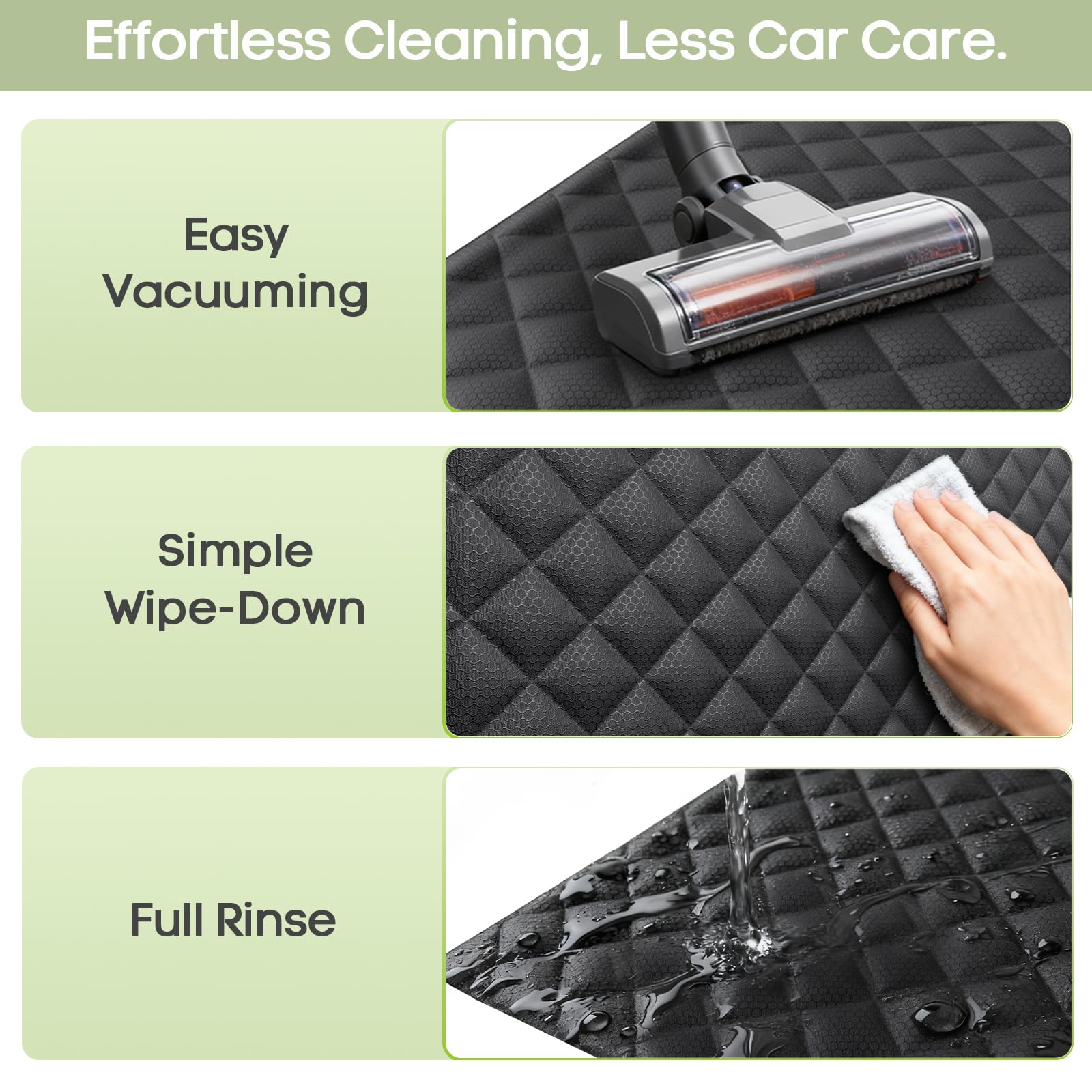 Smatto universal-fit dog travel mat designed for SUVs, sedans, and vans
