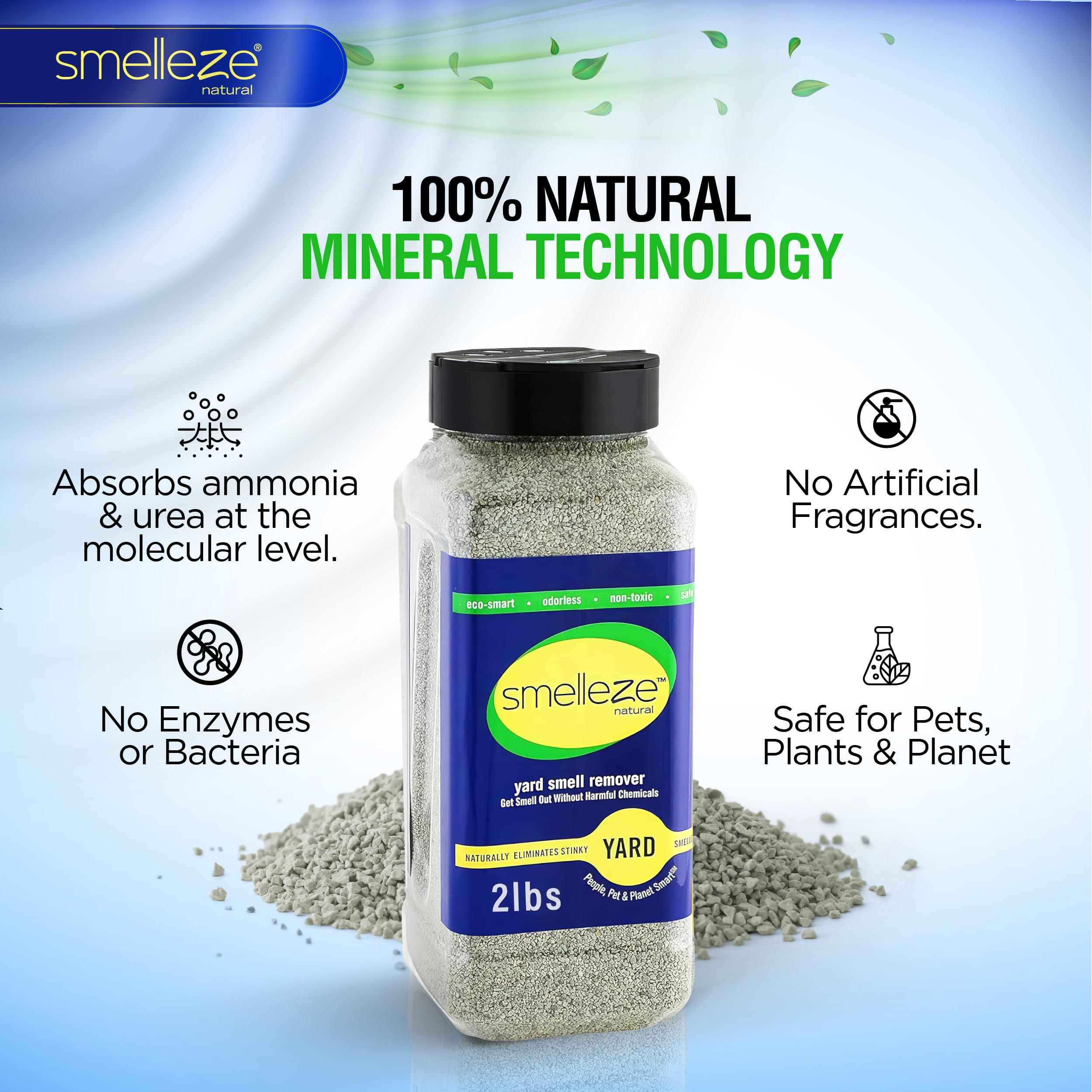 USA-made formula with responsibly sourced minerals supports reliable, family-friendly outdoor spaces.