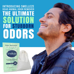 SMELLEZE wall-or-basement-odor-elimination targets hard-to-reach smells