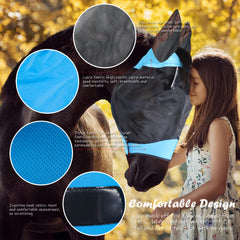 SMFUSMFU ear protection mesh on mask highlights soft coverage for ears.