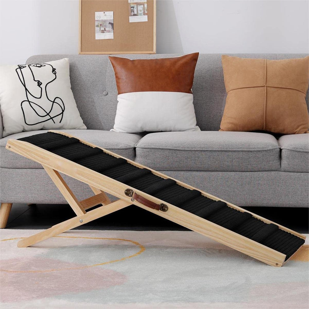 Smilebaby large dog ramp couch use enables comfy climb