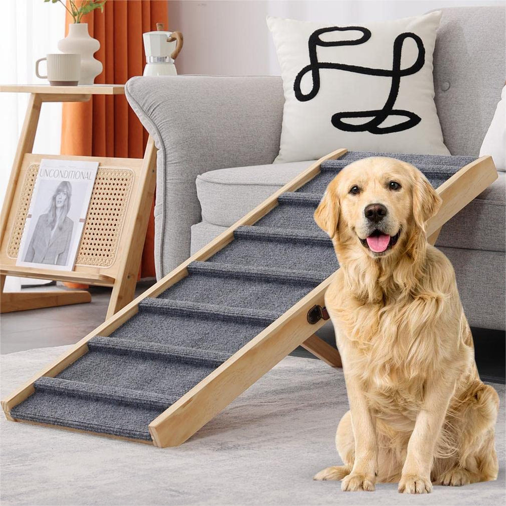 Smilebaby large dog ramp in SUV setup aids pet access