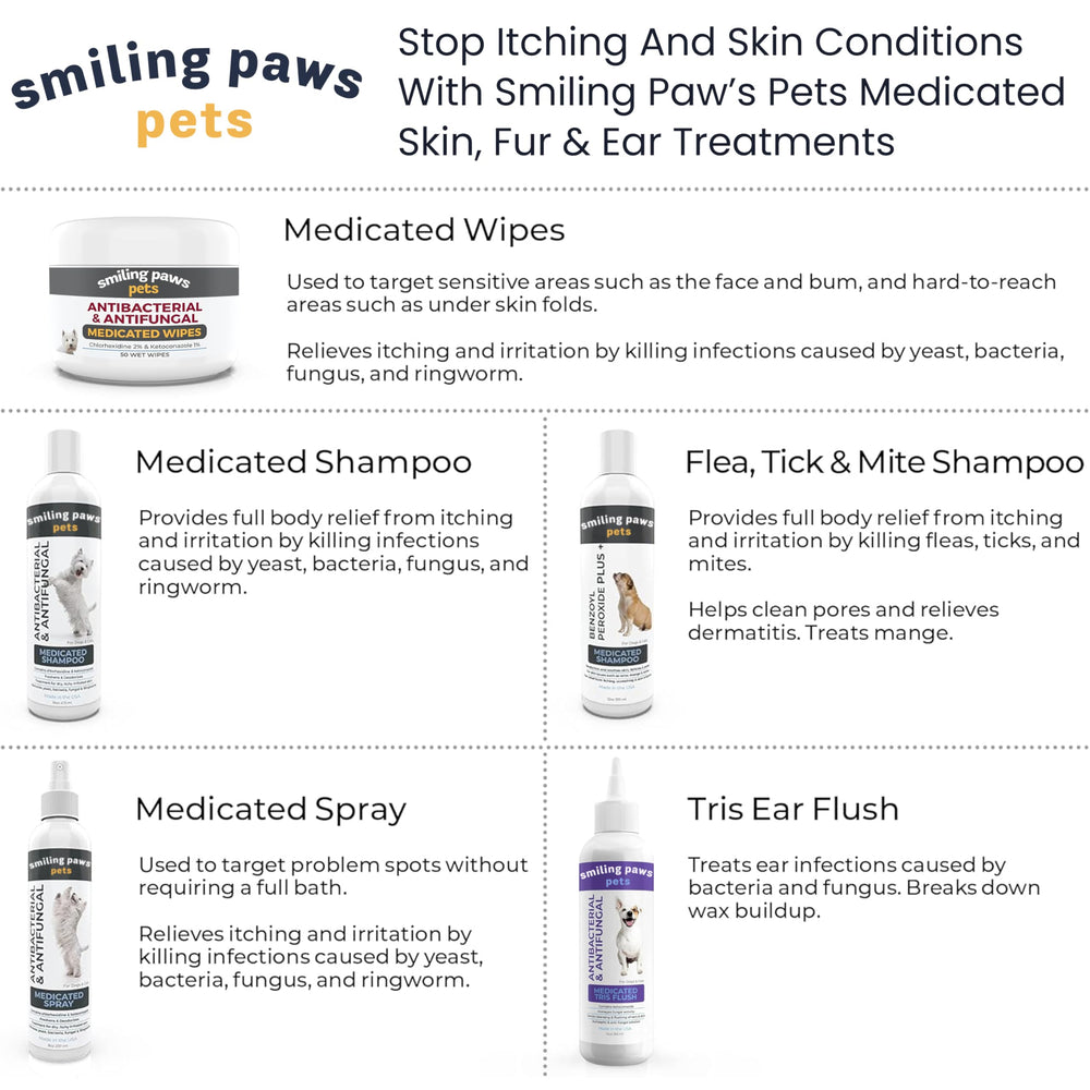Smiling Paws Pets packaging highlights Made in USA for trusted production