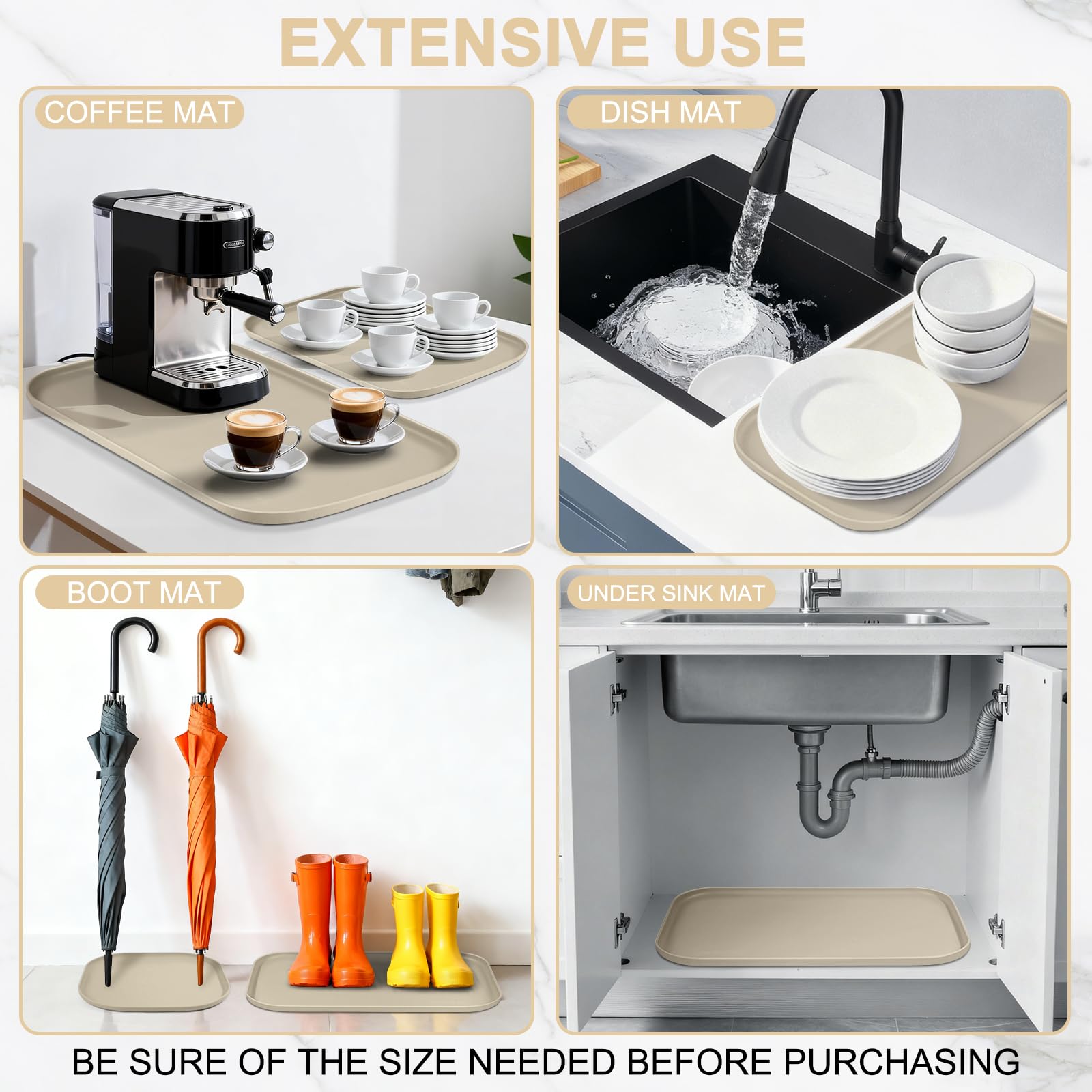 Smooth surface and rounded corners simplify wiping after meals.