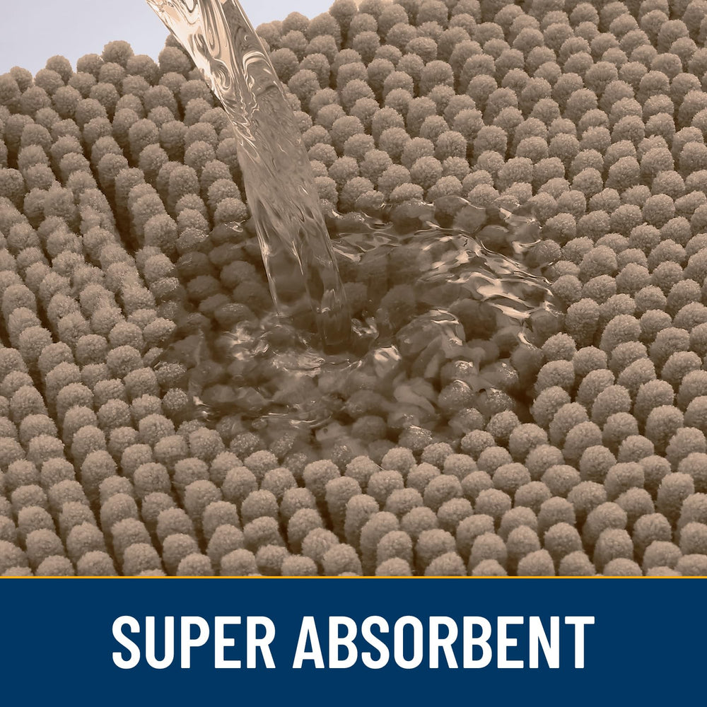 Smiry absorbent mat traps moisture after walks for tidy entrances.