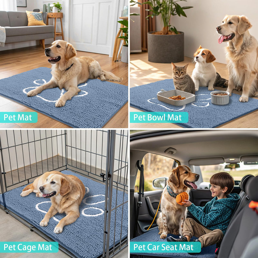 Smiry door mat works well indoors and in covered outdoor spaces