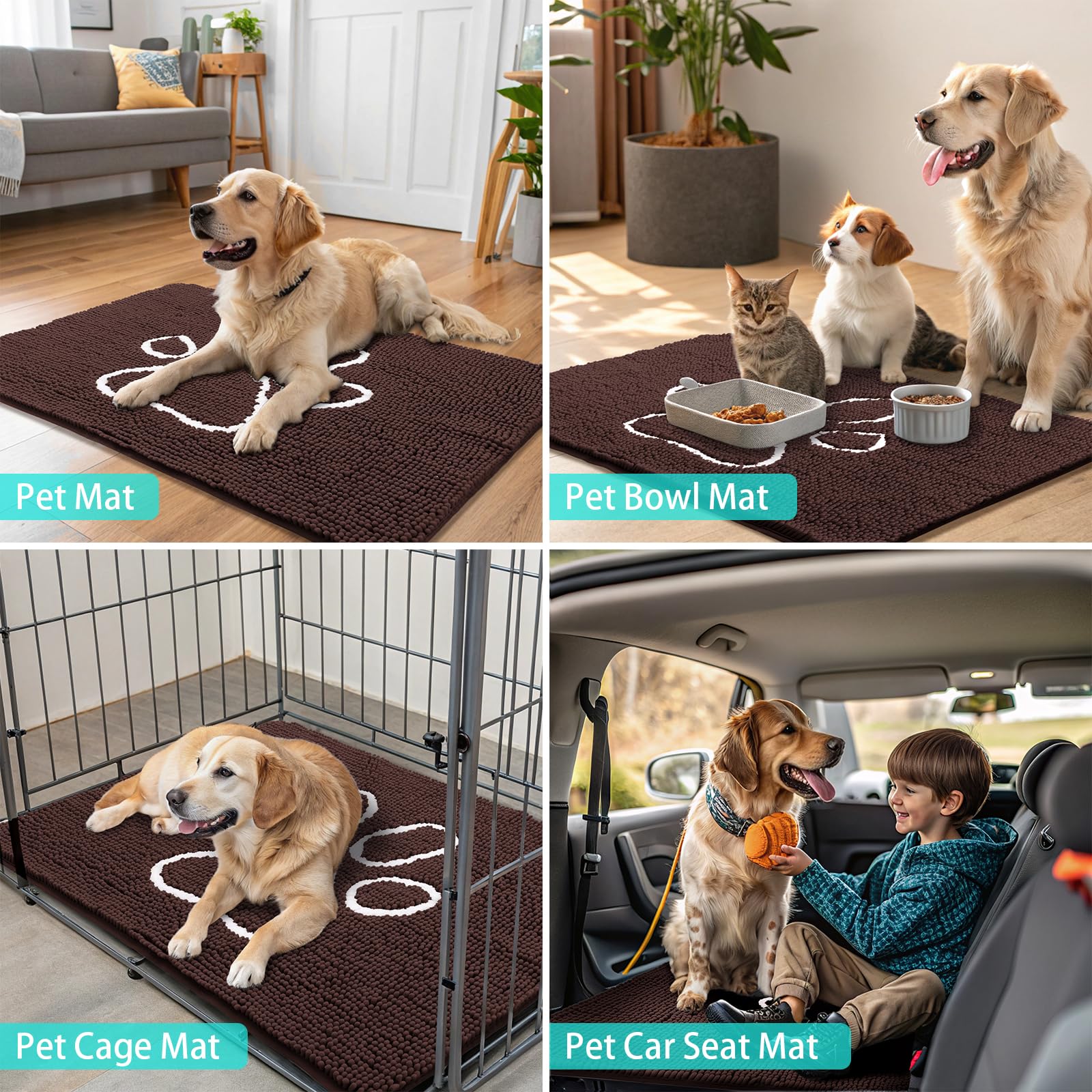 Smiry durable mud-dog mat stands up to daily use in homes.