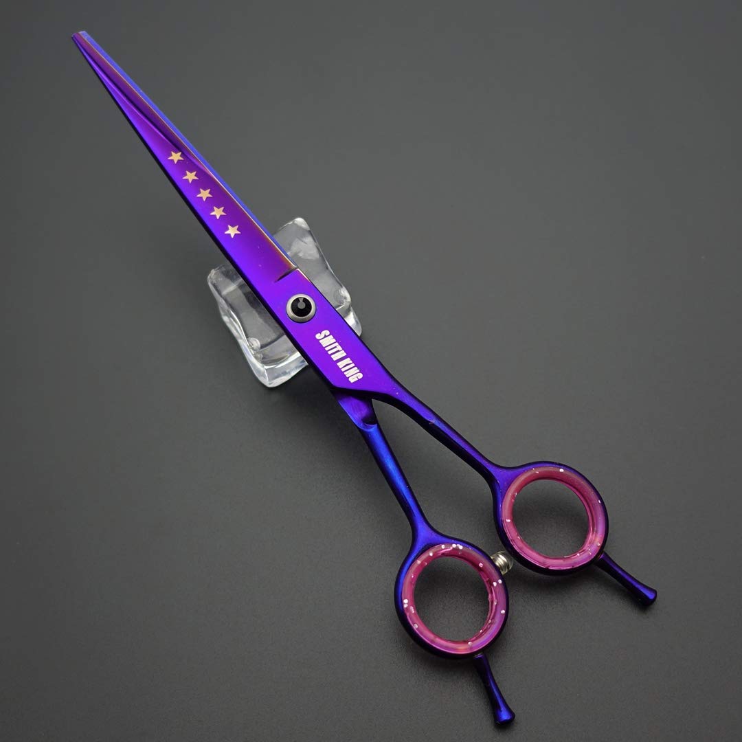 Smithking curved grooming scissors for rounded shaping with control