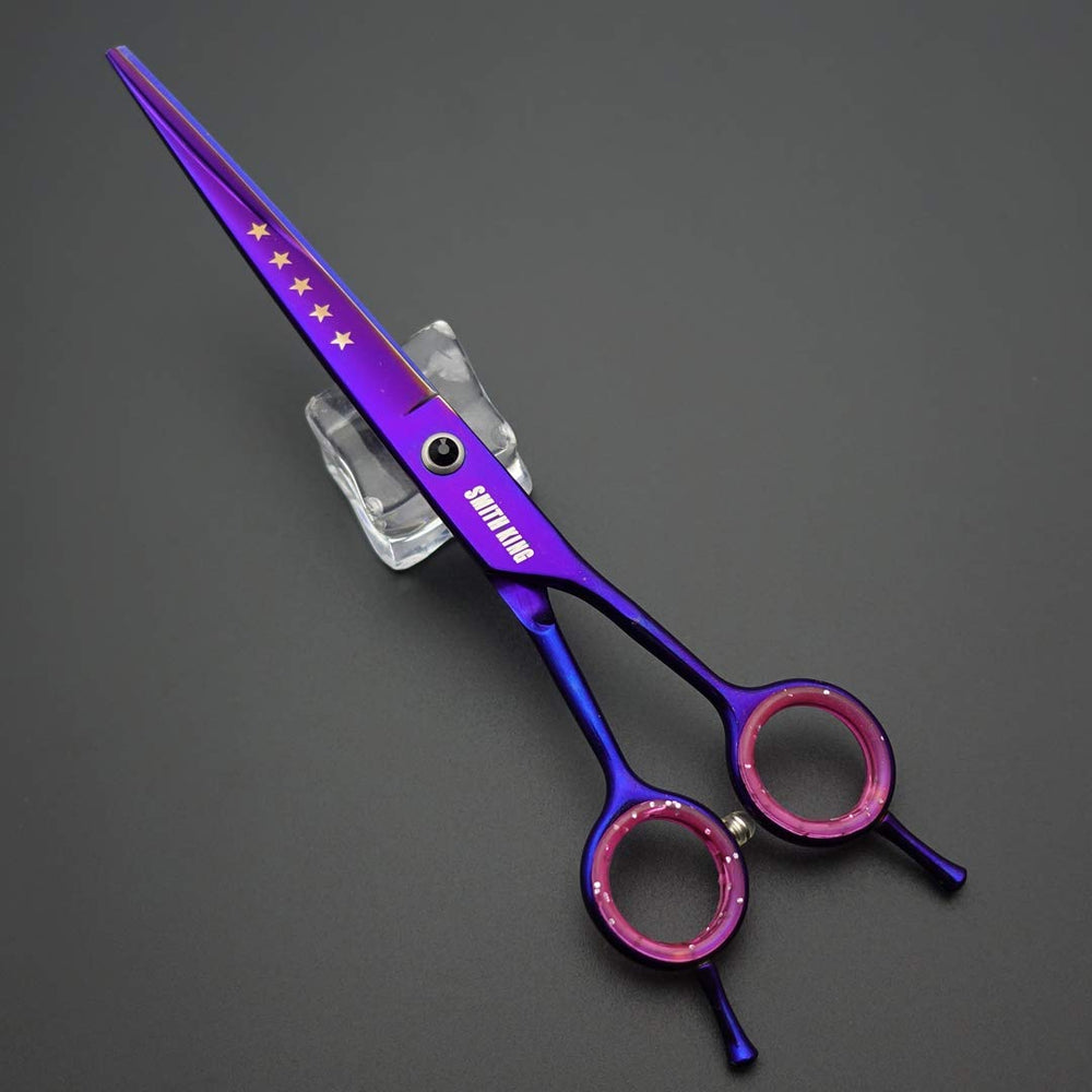Smithking curved grooming scissors for rounded shaping with control