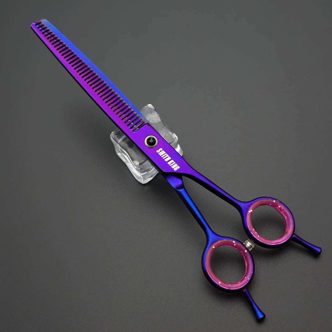 Smithking grooming scissors set case keeps blades protected during travel