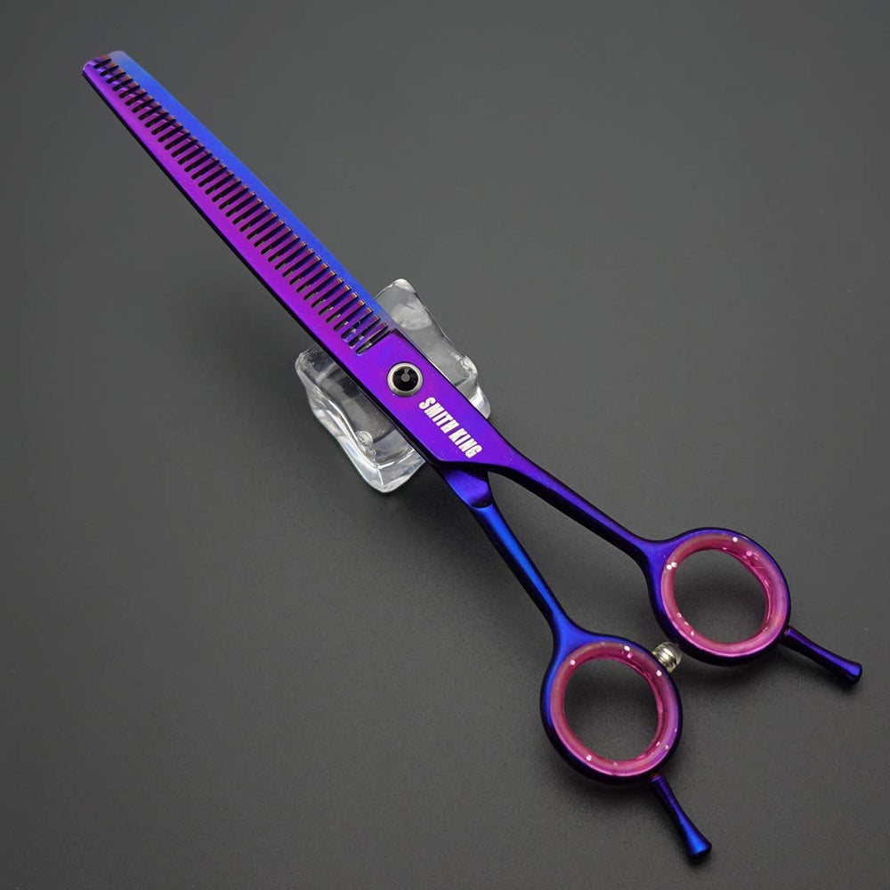 Smithking grooming scissors set case keeps blades protected during travel