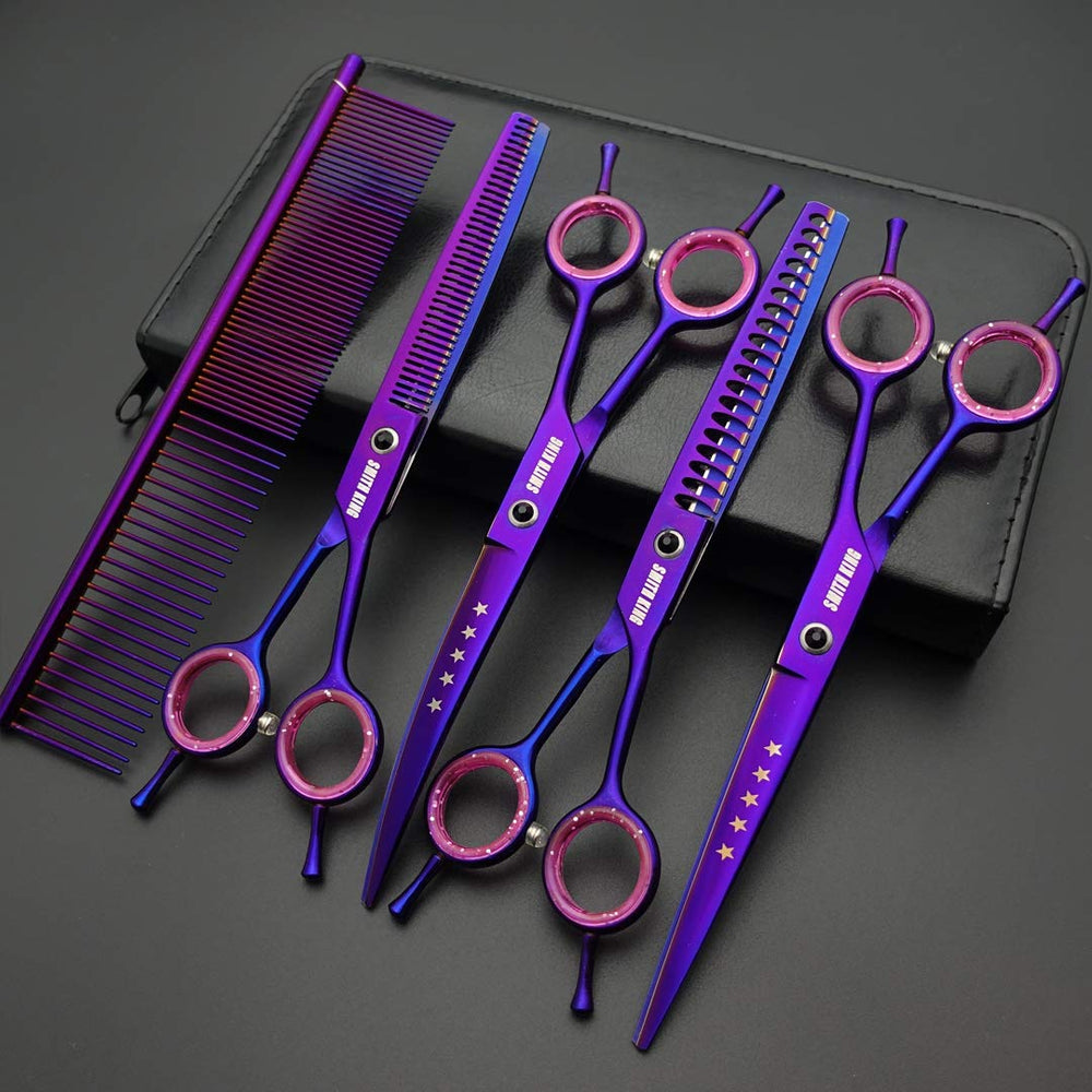 Smithking thinning scissors create smooth texture and natural feathering