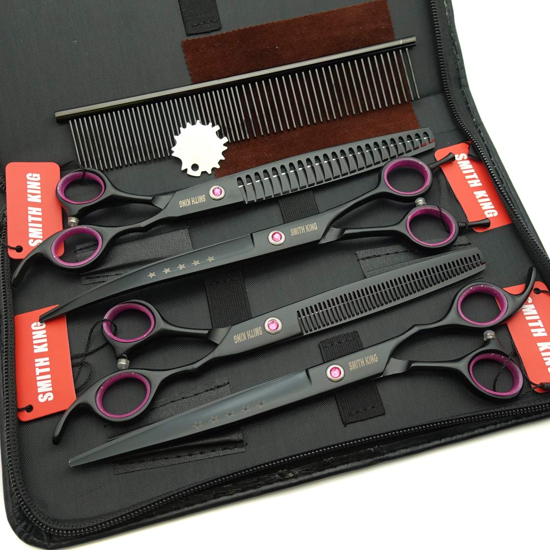 Smithking thinning scissors visual for seamless blending.